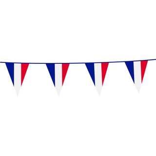 Flagguirlande Frankrig