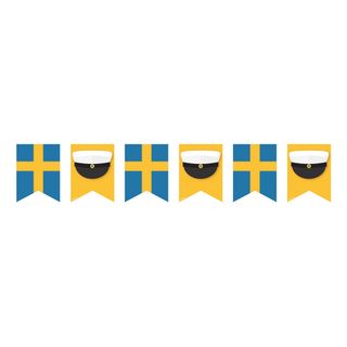 Vimpelguirlande Tillykke til Studenten