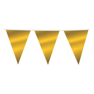 Vimpelguirlande Guld Metallic