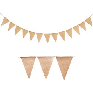 Vimpelguirlande Jute