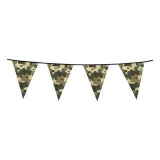 Vimpelguirlande Camouflage