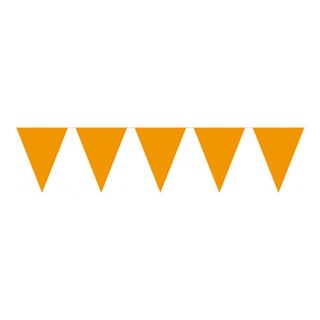 Vimpelguirlande Mini Orange