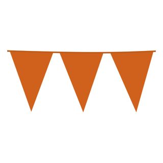 Vimpelguirlande Orange Stor
