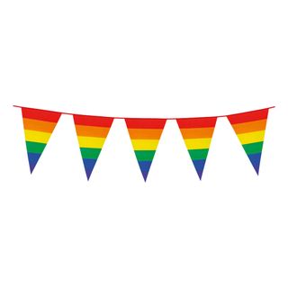 Flagguirlande Pride Stor