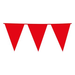 Vimpelguirlande Rød