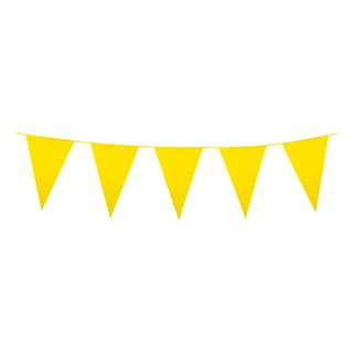 Vimpelguirlande Stor Gul