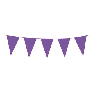 Vimpelguirlande Stor Lilla