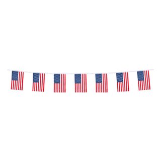 Flagguirlande USA