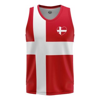 Tanktop Danmarks Flag