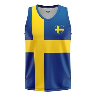 Tanktop Sveriges Flag