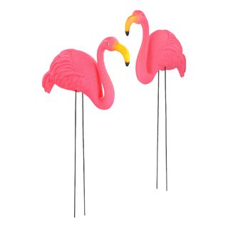 Flamingoer Havedekoration