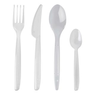 Genanvendeligt Plastbestik