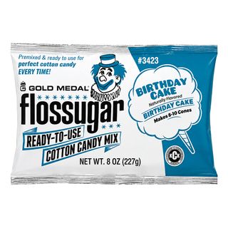 Flossugar Sockervaddsmix Birthday Cake