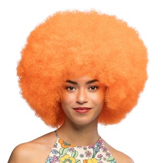 Fluffy Neonorange Paryk