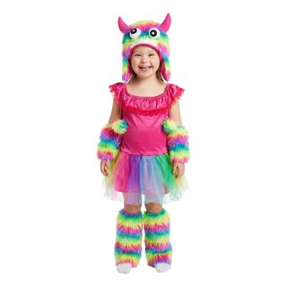 Fluffy Monster Børnekostume