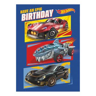 Hot Wheels Syntymäpäiväkortti