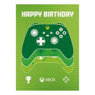 Xbox-syntymäpäiväkortti