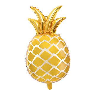 Folieballon Ananas Guld