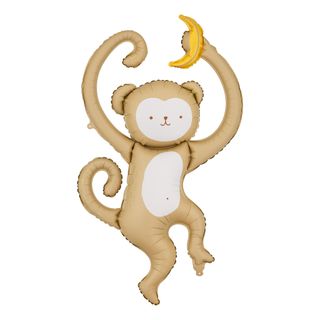 Folieballon Abe med Banan