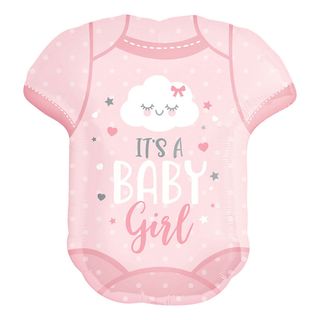 Folieballon Guirlande Baby Girl