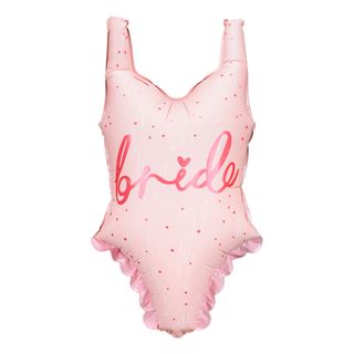 Folieballon Badedragt Bride