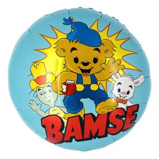 Folieballon Bamse Blå