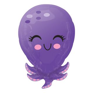 Folieballon Blæksprutte