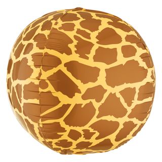 Folieballon Bold Giraffemønster Stor