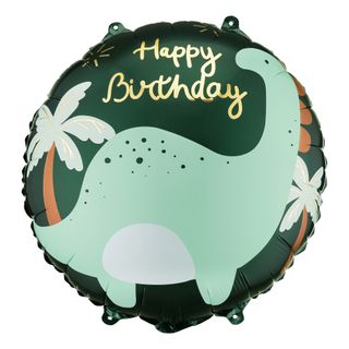 Folieballon Brontosaurus Happy Birthday