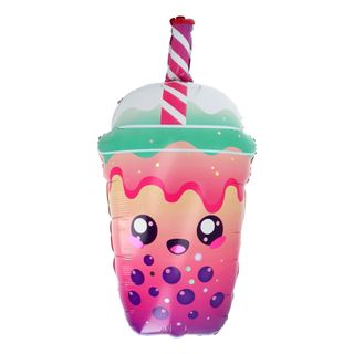 Folieballon Bubble Tea Kawaii