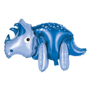Folieballon Dinosaur Blå