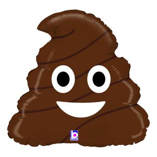 Folieballon Emoji Poo