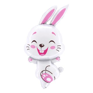 Folieballon Glad Kanin Shape