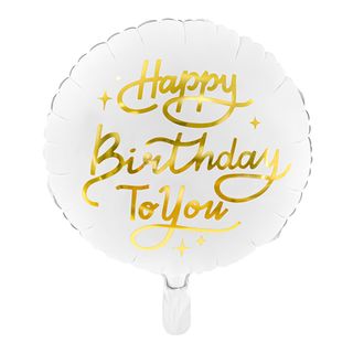Folieballon Happy Birthday To You