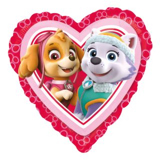 Folieballon Hjerte Paw Patrol