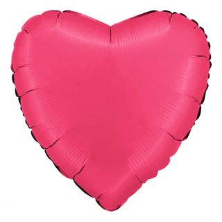 Folieballon Hjerte Satin Lipstick