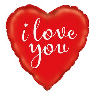 Folieballon I Love You Hjerte