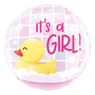 Folieballong It's a Girl Badanka