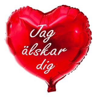 Folioilmapallo Jag älskar dig