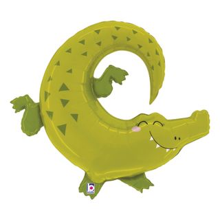 Folieballon Jungle Alligator Shape