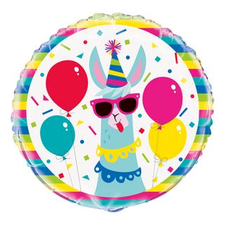 Folieballon Lama Fødselsdag