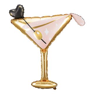 Folieballon Martini Glas