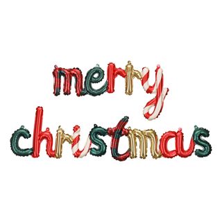 Folieballon Merry Christmas