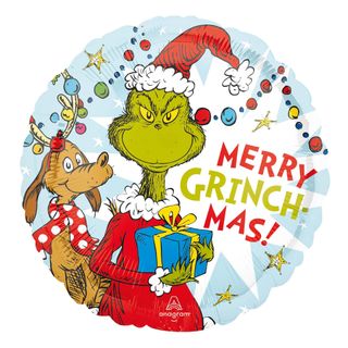 Folieballon Merry Grinchmas