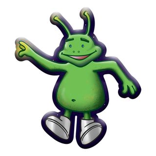 Folieballon Party Alien