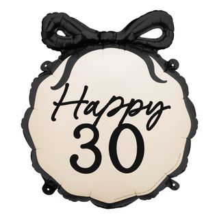 Folieballon Roset Happy 30