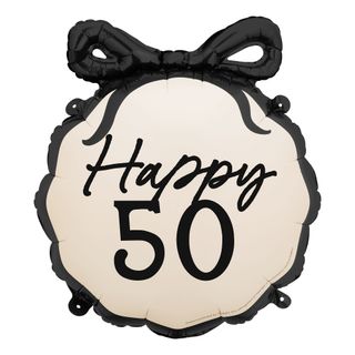 Folieballon Roset Happy 50