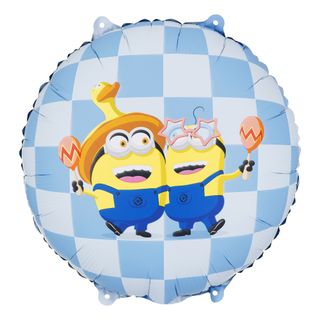 Folieballon Rund Minions