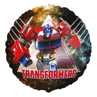 Folieballon Rund Transformers™ Optimus Prime