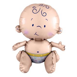 Folieballon Siddende Baby